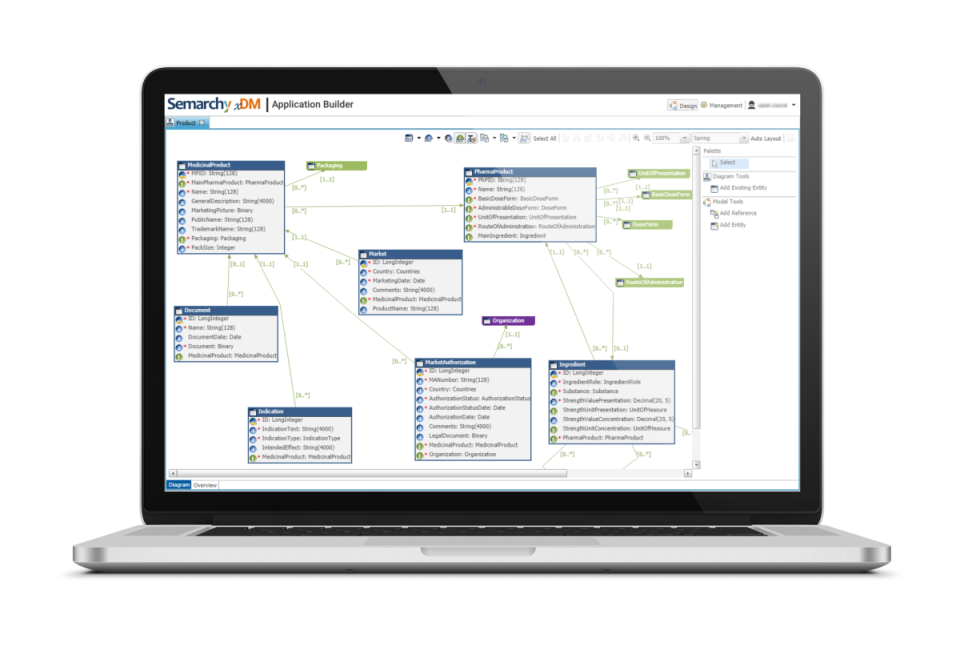 screenshot of Semarchy xDM
